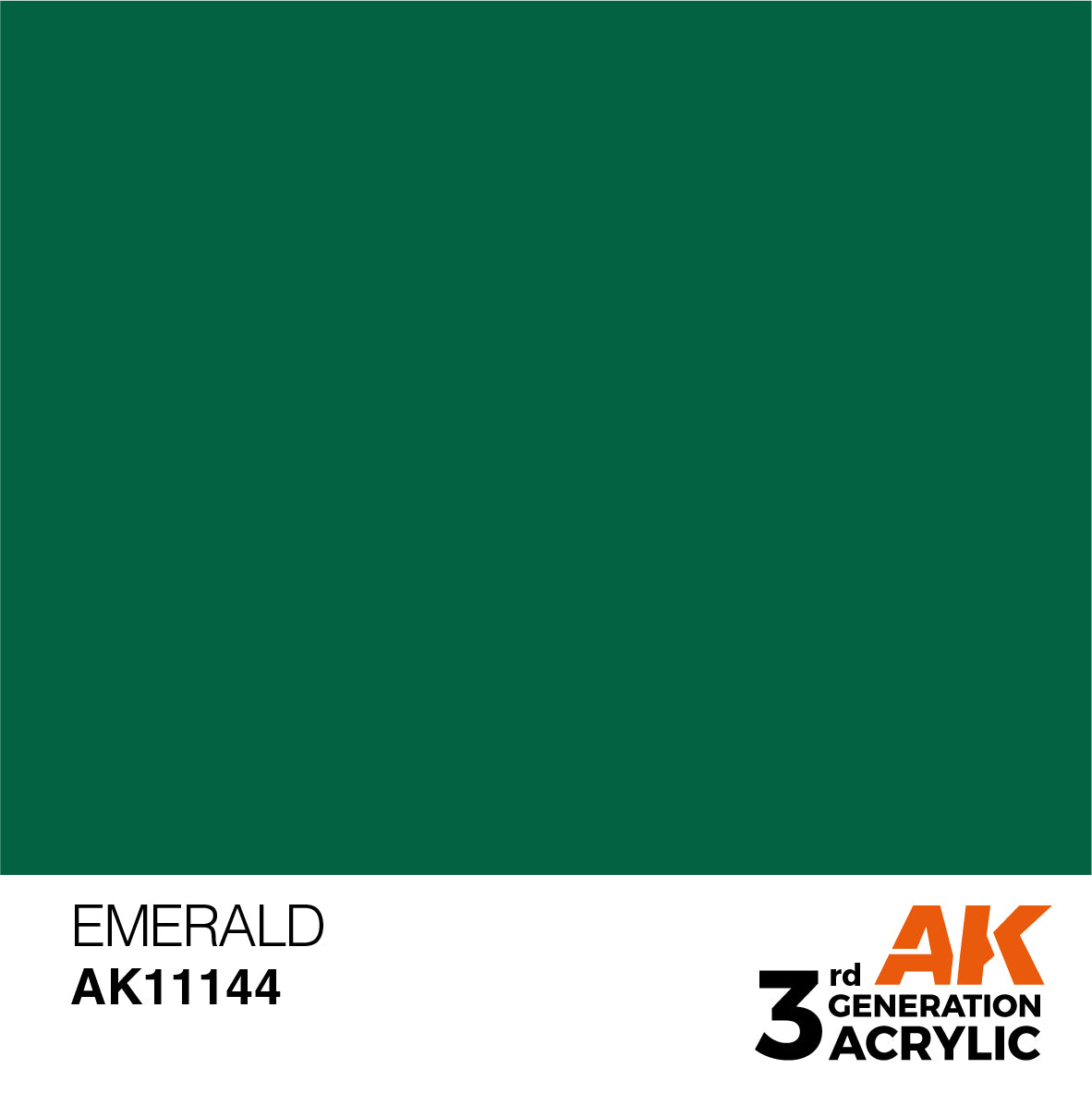 AK-11144 AK Interactive 3G Acrylic Emerald 17ml