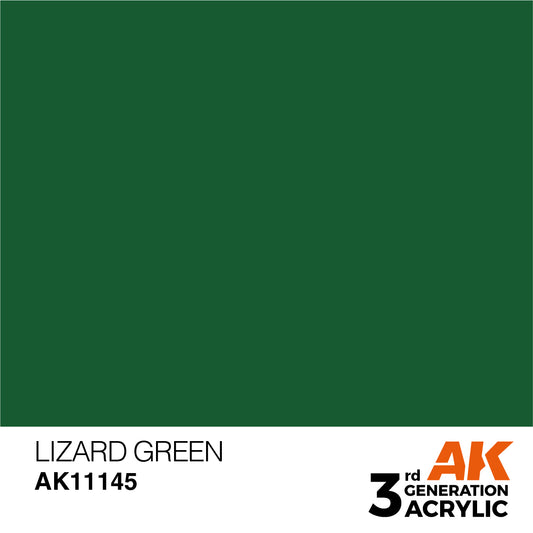 AK-11145 AK Interactive 3G Acrylic Lizard Green 17ml