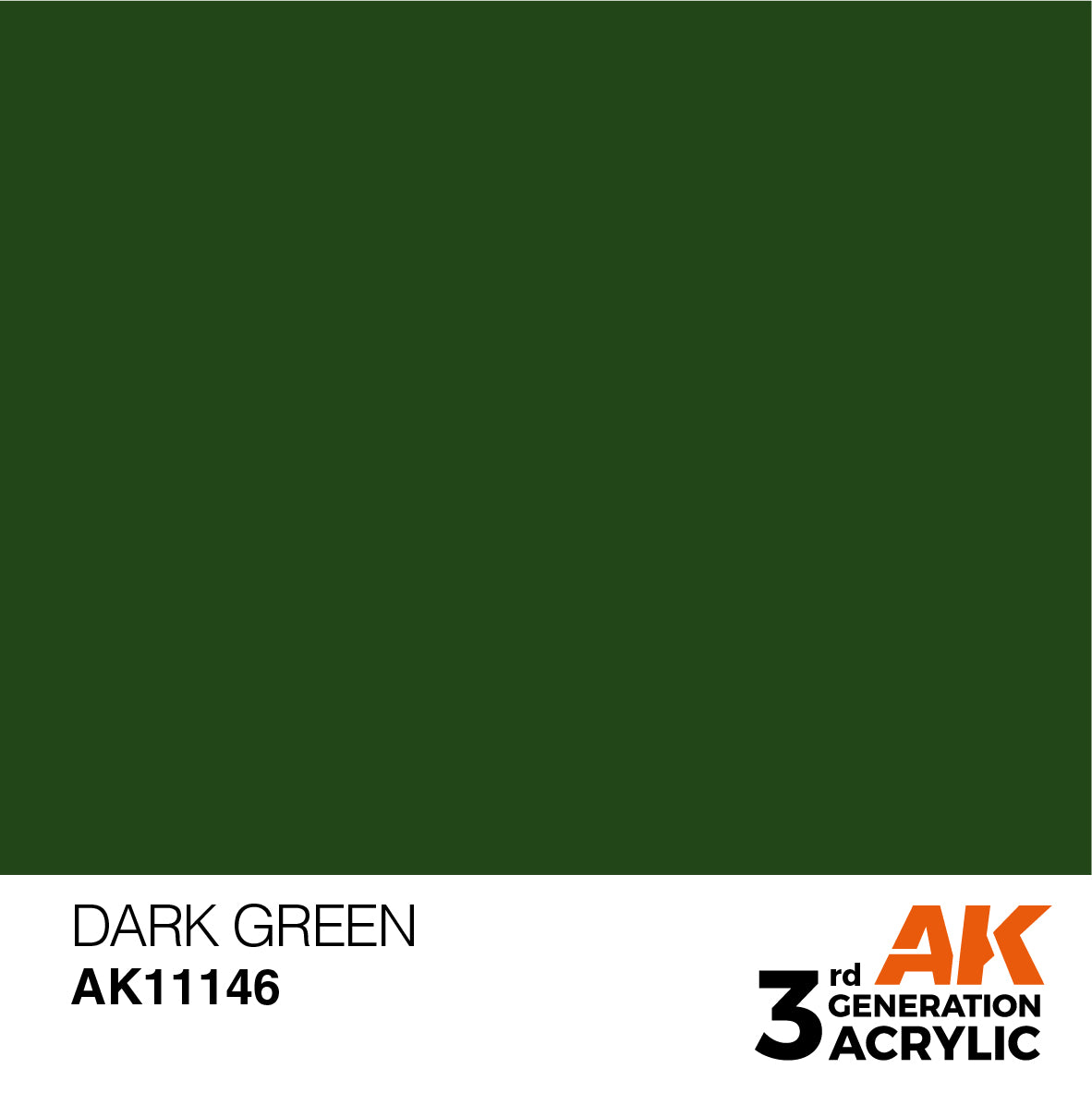 AK-11146 AK Interactive 3G Acrylic Dark Green 17ml