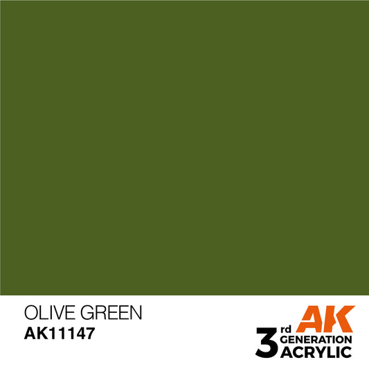 AK-11147 AK Interactive 3G Acrylic Olive Green 17ml