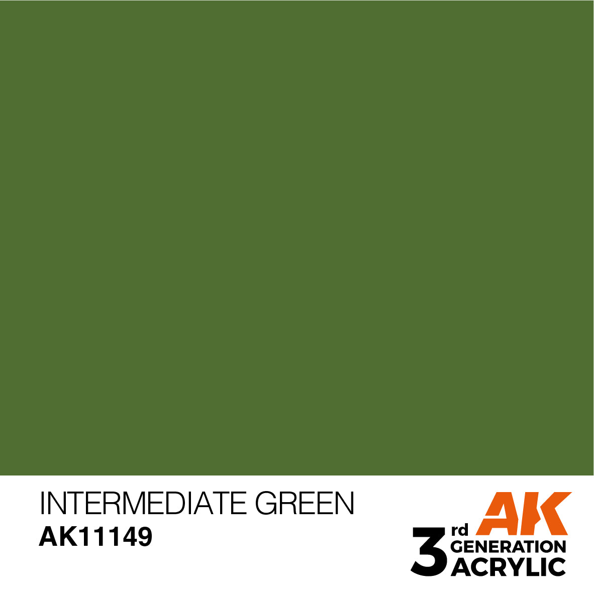 AK-11149 AK Interactive 3G Acrylic Intermediate Green 17ml