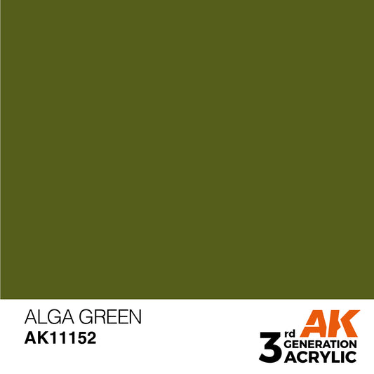 AK-11152 AK Interactive 3G Acrylic Alga Green 17ml