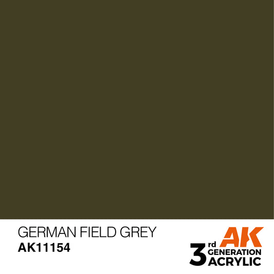 AK-11154 AK Interactive 3G Acrylic German Field Grey 17ml