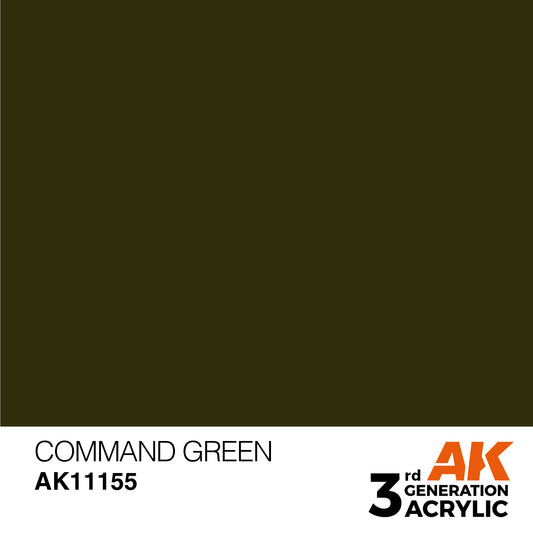 AK-11155 AK Interactive 3G Acrylic Command Green 17ml