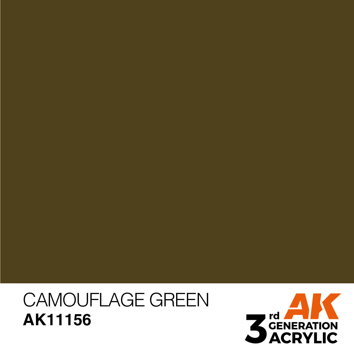 AK-11156 AK Interactive 3G Acrylic Camouflage Green 17ml