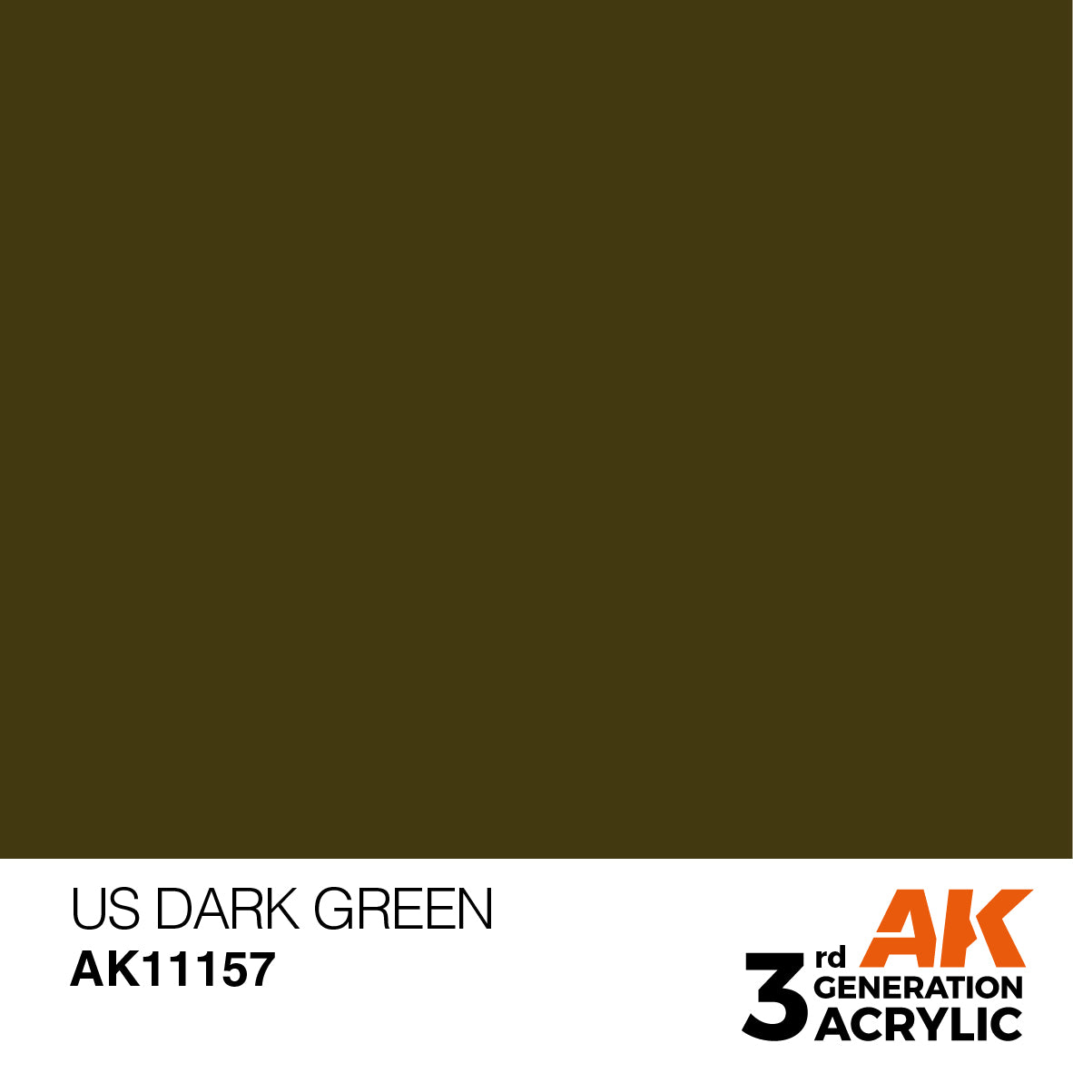 AK-11157 AK Interactive 3G Acrylic US Dark Green 17ml