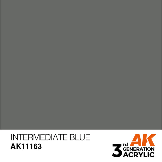 AK-11163 AK Interactive 3G Acrylic Intermediate Blue 17ml