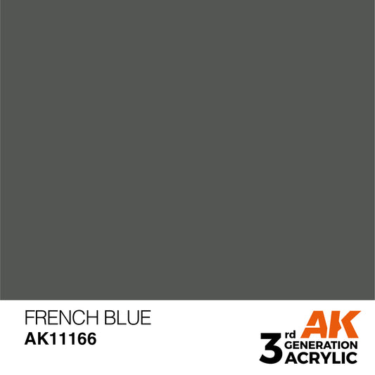 AK-11166 AK Interactive 3G Acrylic French Blue 17ml