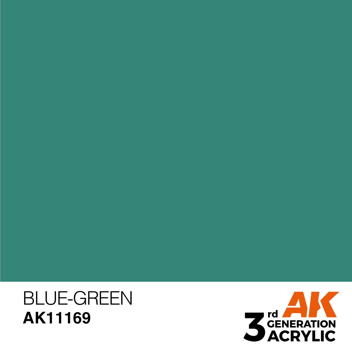 AK-11169 AK Interactive 3G Acrylic Blue-Green 17ml