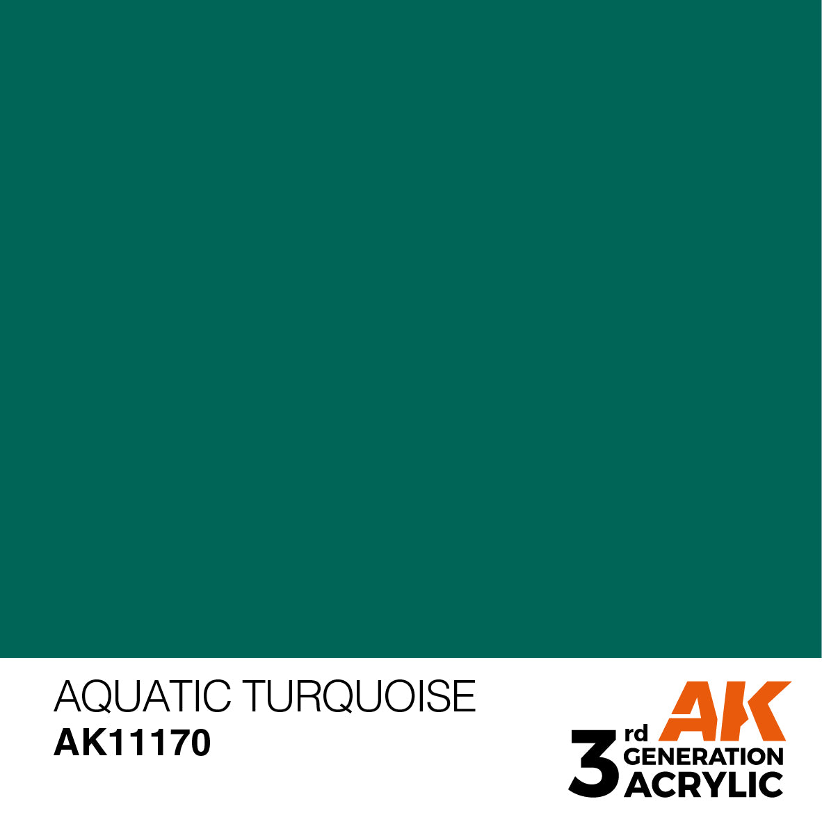 AK-11170 AK Interactive 3G Acrylic Aquatic Turquoise 17ml