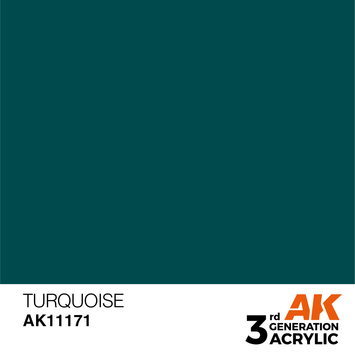 AK-11171 AK Interactive 3G Acrylic Turquoise 17ml