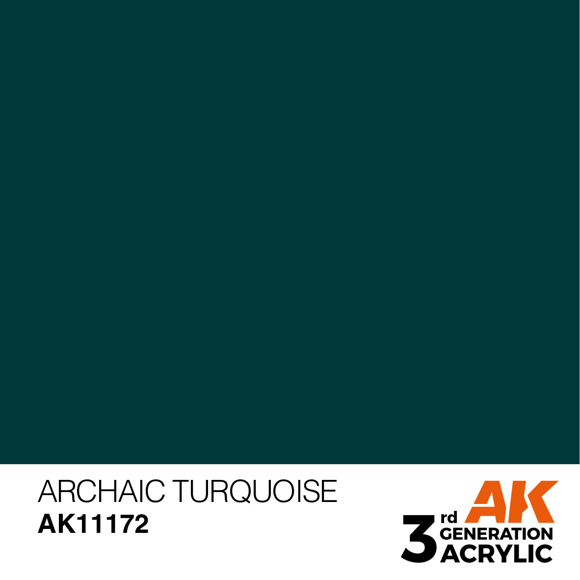 AK-11172 AK Interactive 3G Acrylic Archaic Turquoise 17ml