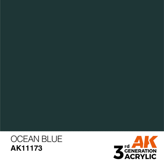 AK-11173 AK Interactive 3G Acrylic Ocean Blue 17ml