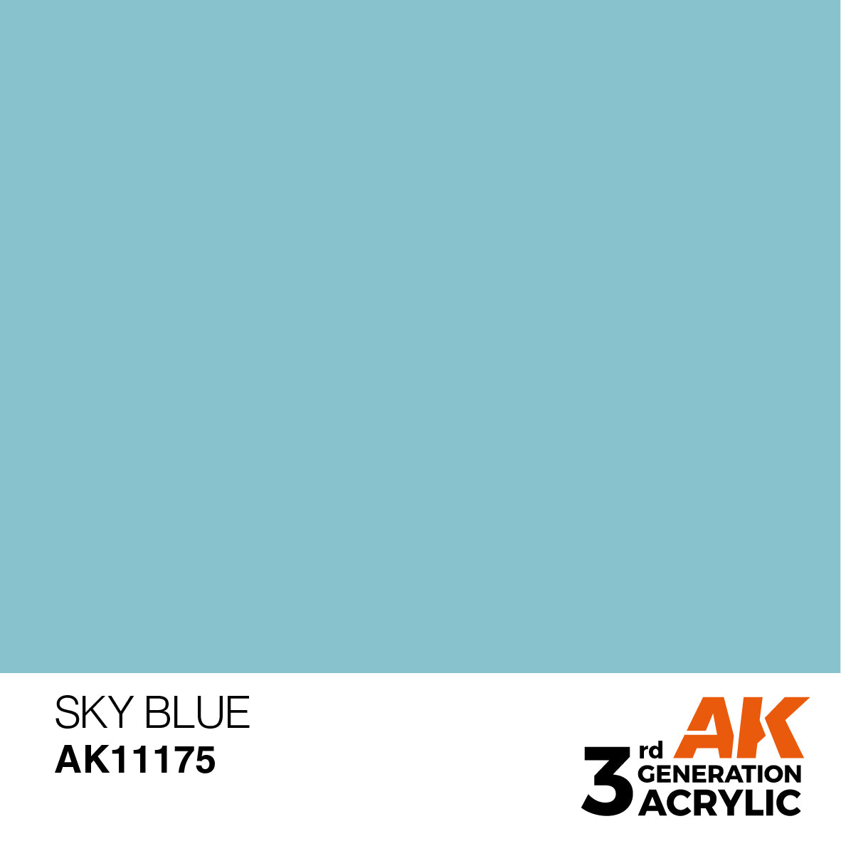 AK-11175 AK Interactive 3G Acrylic Sky Blue 17ml