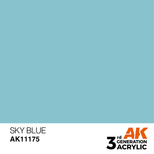 AK-11175 AK Interactive 3G Acrylic Sky Blue 17ml