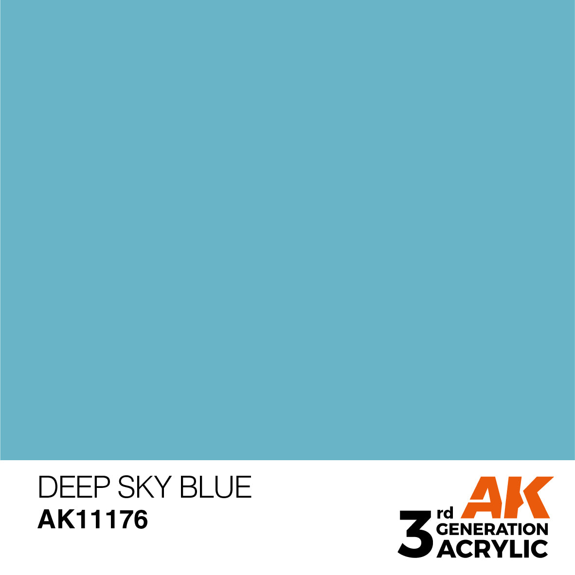 AK-11176 AK Interactive 3G Acrylic Deep Sky Blue 17ml