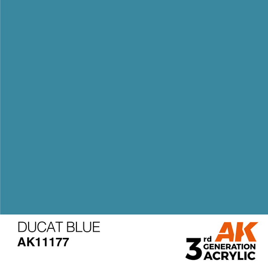 AK-11177 AK Interactive 3G Acrylic Ducat Blue 17ml