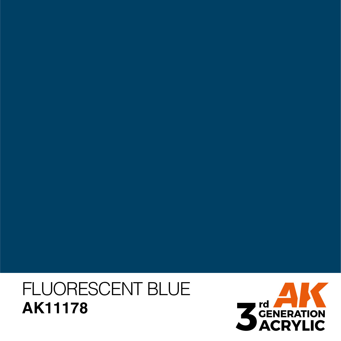 AK-11178 AK Interactive 3G Acrylic Fluorescent Blue 17ml