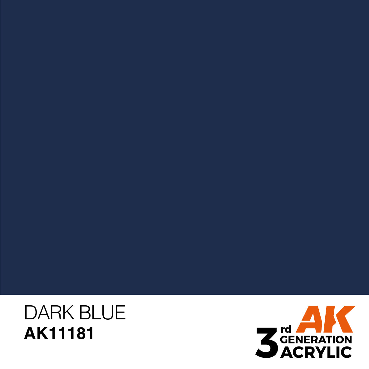 AK-11181 AK Interactive 3G Acrylic Dark Blue 17ml