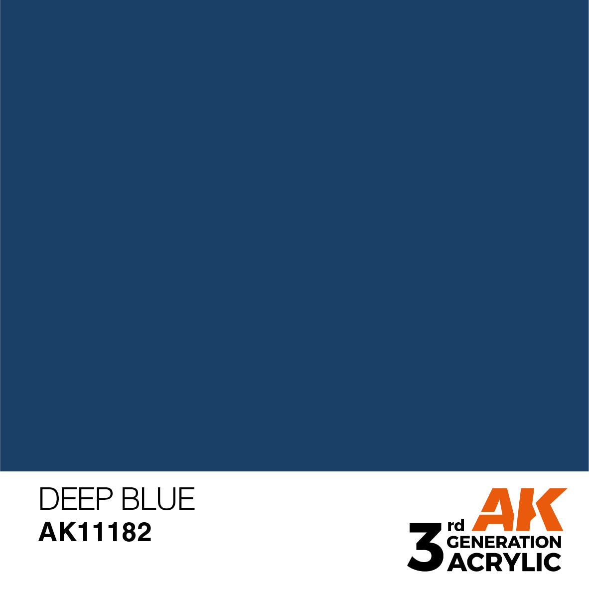 AK-11182 AK Interactive 3G Acrylic Deep Blue 17ml