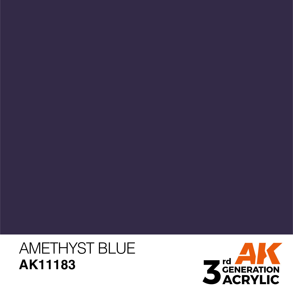 AK-11183 AK Interactive 3G Acrylic Amethyst Blue 17ml