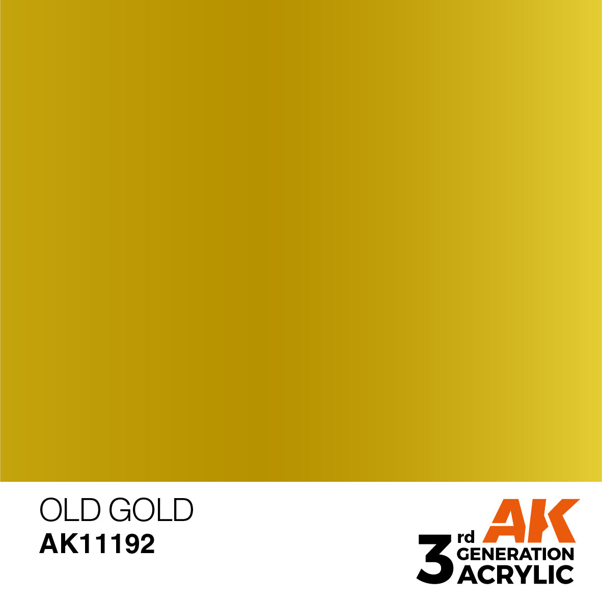 AK-11192 AK Interactive 3G Acrylic Old Gold 17ml