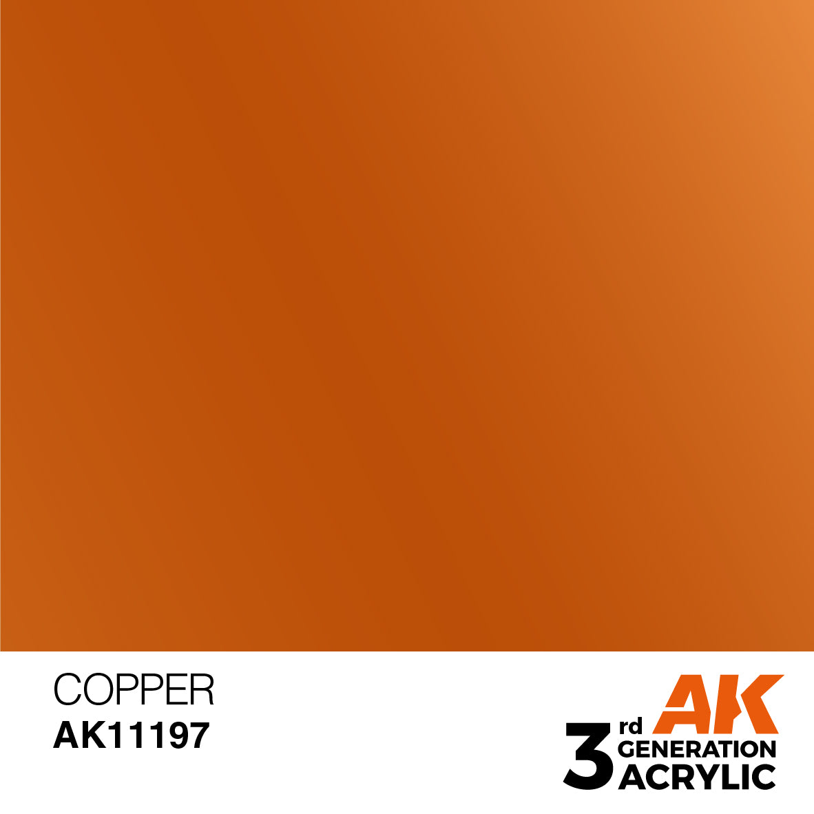 AK-11197 AK Interactive 3G Acrylic Copper 17ml