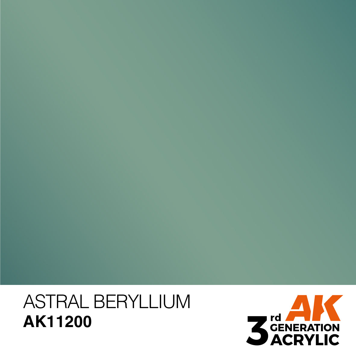 AK-11200 AK Interactive 3G Acrylic Astral Beryllium 17ml