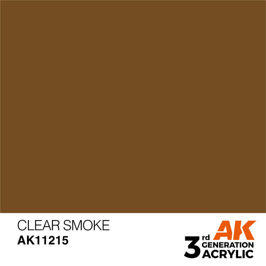 AK-11215 AK Interactive 3G Acrylic Clear Smoke 17ml