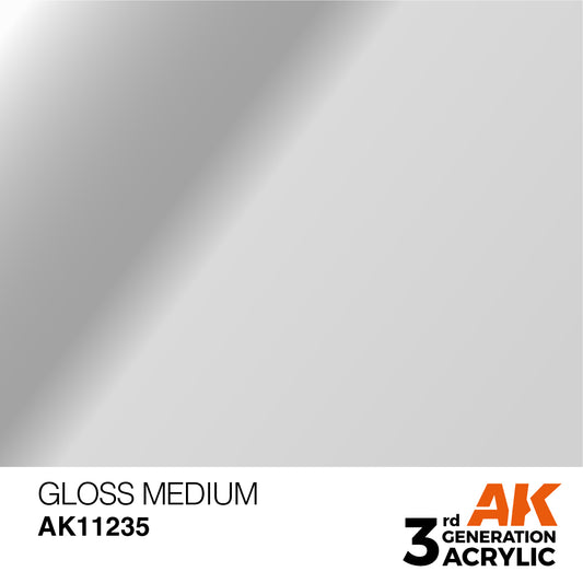 AK-11235 AK Interactive 3G Acrylic Gloss Medium 17ml