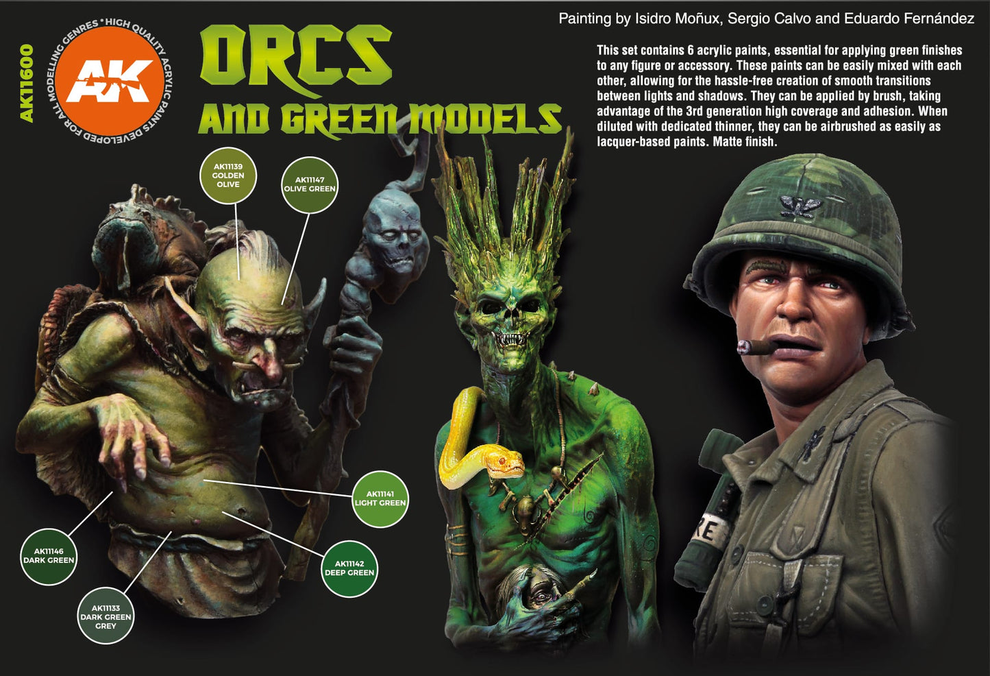 AK11600 - Orcs and Green Models (PRE-ORDER)