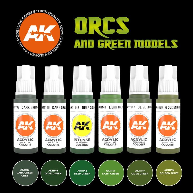 AK11600 - Orcs and Green Models (PRE-ORDER)