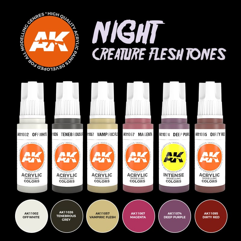 AK11602 - Night Creatures Flesh Tone (PRE-ORDER)