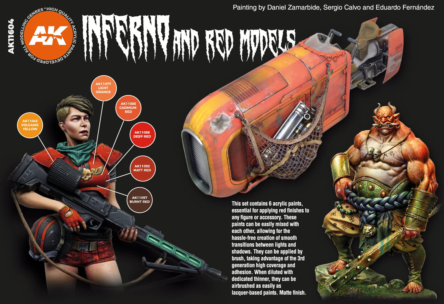 AK11604 - Inferno and Red Creatures (PRE-ORDER)