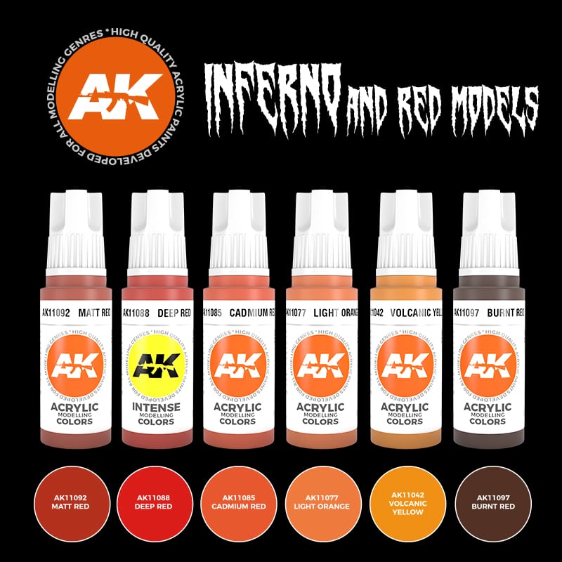 AK11604 - Inferno and Red Creatures (PRE-ORDER)