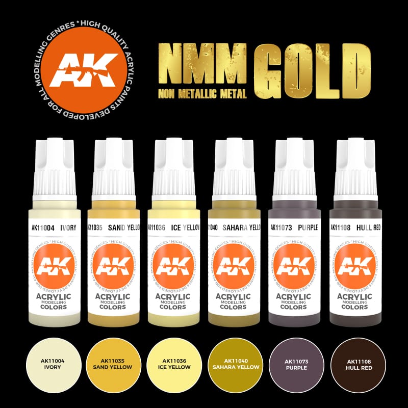 AK11606 - NMM (Non Metallic Metal) Gold (PRE-ORDER)