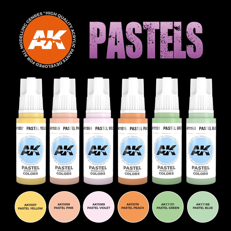 AK11607 - Pastels Colors Set (PRE-ORDER)