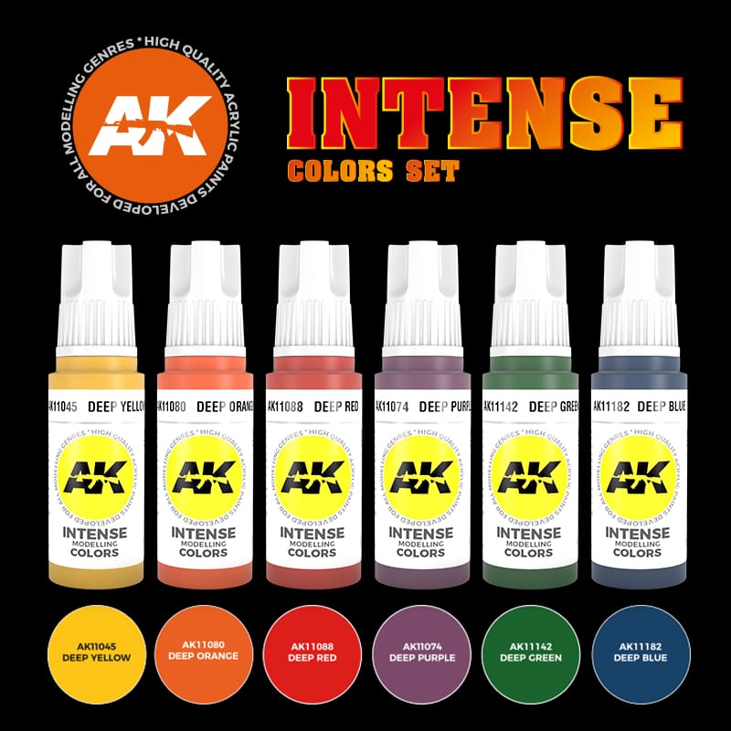 AK11612 - Intense Colors Set (PRE-ORDER)