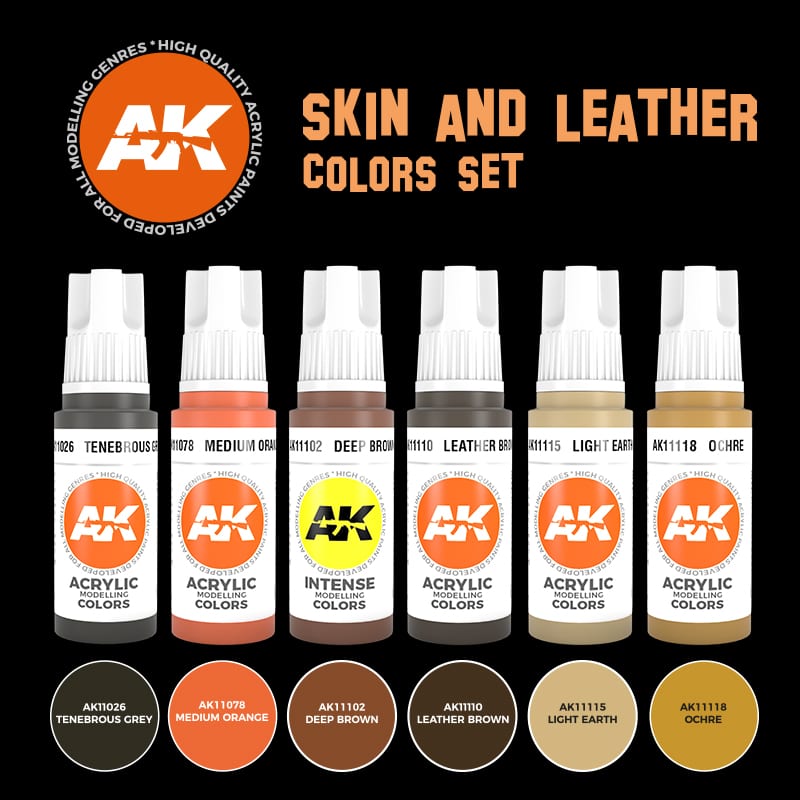 AK11613 - Skin and Leather Colors Set (PRE-ORDER)