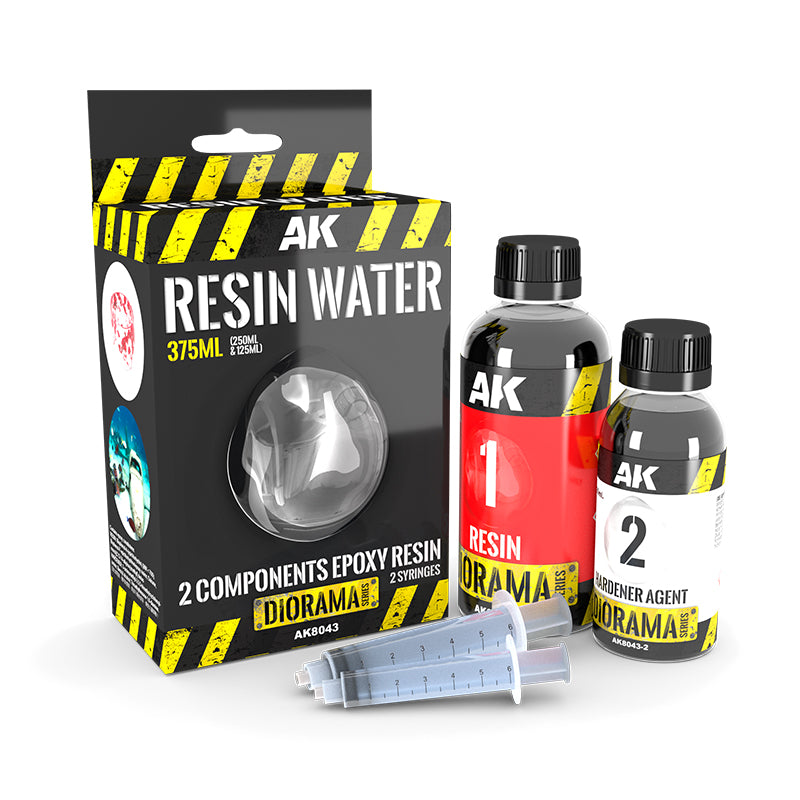 Resin Water 2 Components Epoxy Resin 375ml - 樹酯水景 雙成份環氧樹酯 375ml