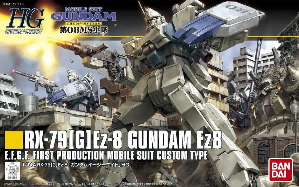 RX-79[G] Ez-8 Gundam Ez8 - HGUC #155 1/144 RX-79(G) Ez8改造機