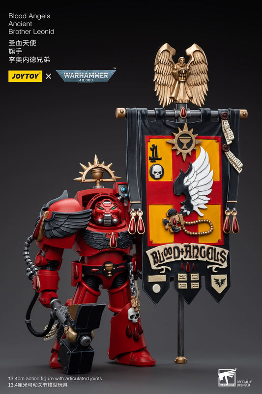 JoyToy: Blood Angels Ancient Brother Leonid - 聖血天使 旗手 李奧內德兄弟