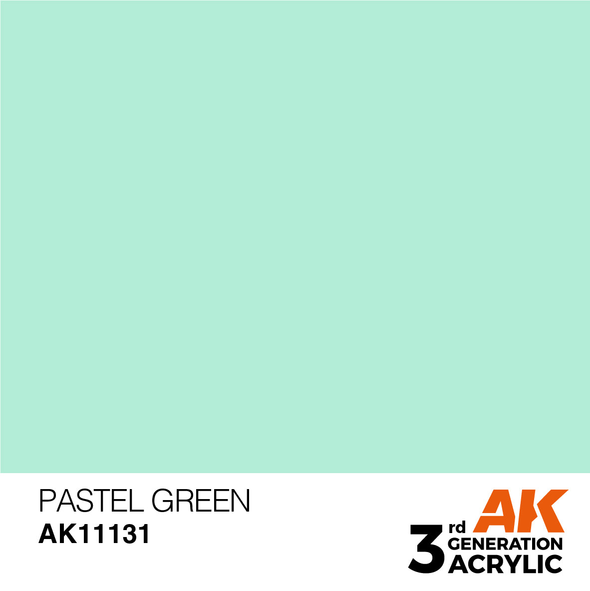 AK-11131 AK Interactive 3G Acrylic Pastel Green 17ml