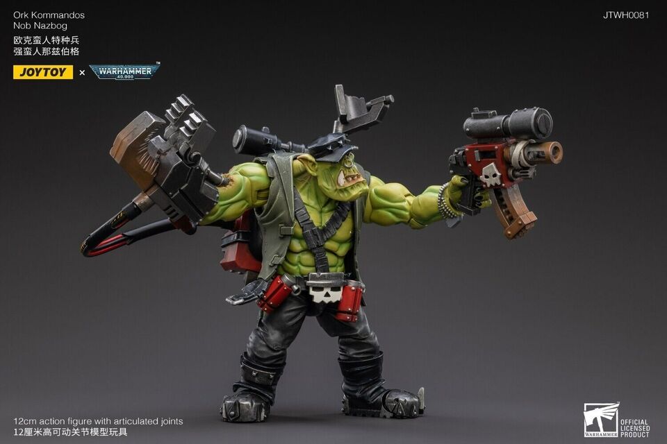 JoyToy: Ork Kommandos Nob Nazbog - 歐克蠻人特種兵 強蠻人那茲伯格