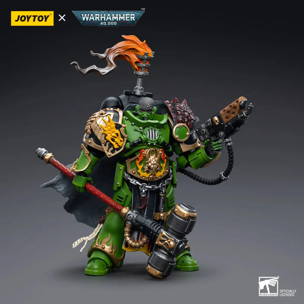 JoyToy: Salamanders - Captain Adrax Agatone - 火蜥蜴 - 连长阿德拉克斯·阿伽顿