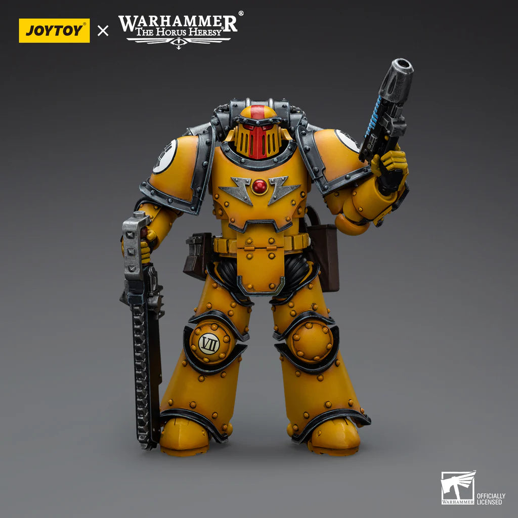 JoyToy: Imperial Fists - Legion MkIII Despoiler Squad - Sergeant with Plasma Pistol - 帝国之拳 - MkIII军团掠夺者小队 - 装备等离子枪的军士