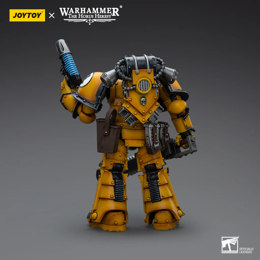 JoyToy: Imperial Fists - Legion MkIII Despoiler Squad - Sergeant with Plasma Pistol - 帝国之拳 - MkIII军团掠夺者小队 - 装备等离子枪的军士