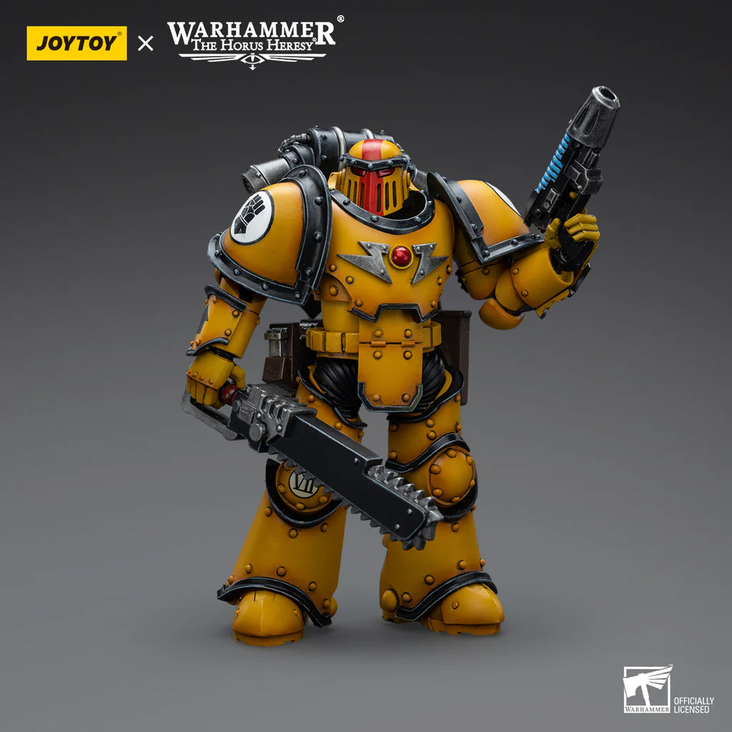 JoyToy: Imperial Fists - Legion MkIII Despoiler Squad - Sergeant with Plasma Pistol - 帝国之拳 - MkIII军团掠夺者小队 - 装备等离子枪的军士