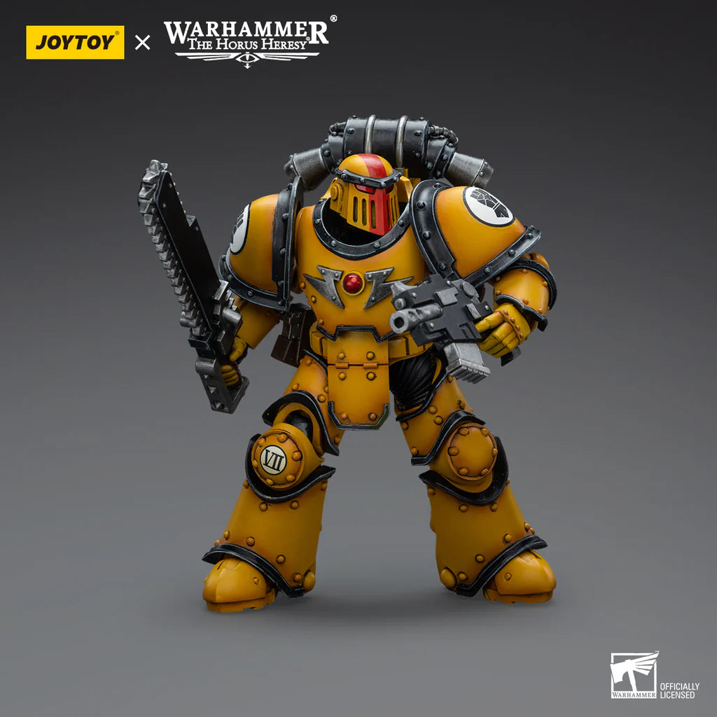 JoyToy: Imperial Fists - Legion MkIII Despoiler Squad - Sergeant with Plasma Pistol - 帝国之拳 - MkIII军团掠夺者小队 - 装备等离子枪的军士