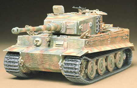 German Tiger I Late Version (Scale: 1/35)